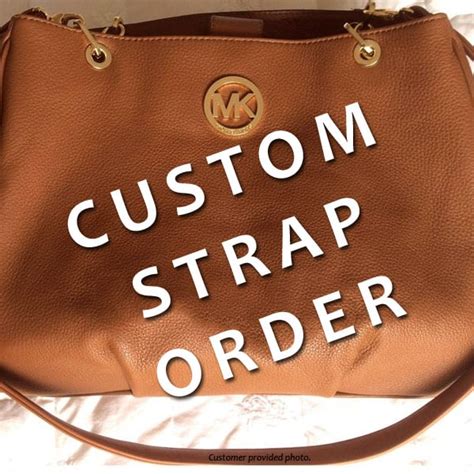 michael kors replacement strap for bag|michael kors signature tote strap.